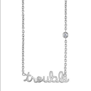 Diamond and Sterling Silver Sydney Evan Trouble